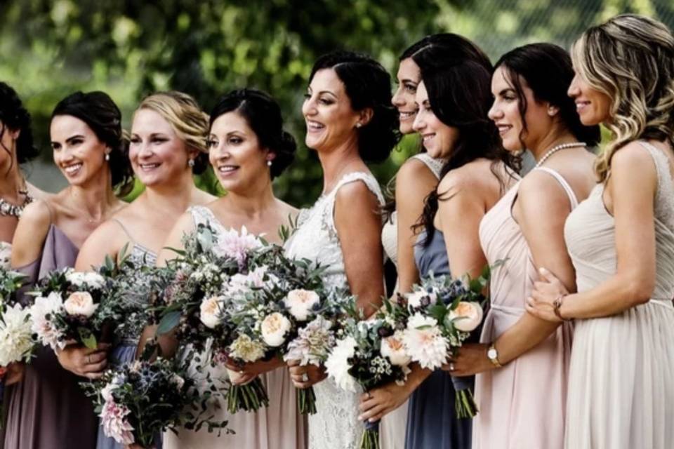 happy bride