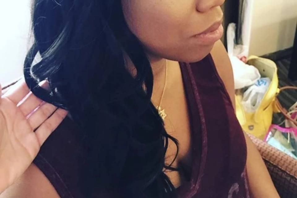 glowing