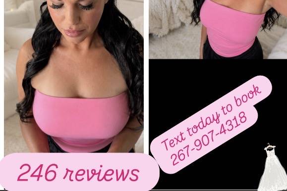 Book today- text 🎀