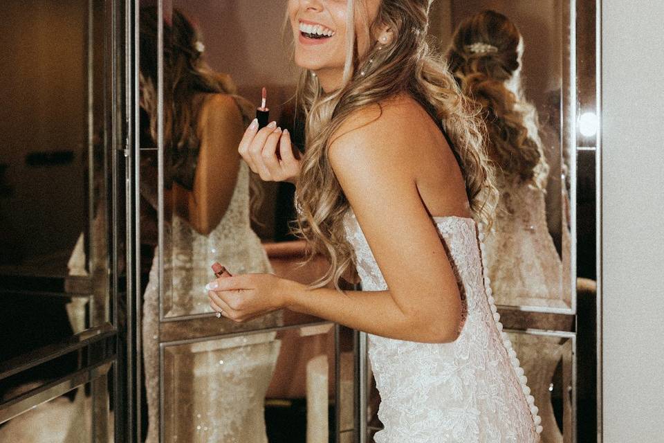 lipstick time