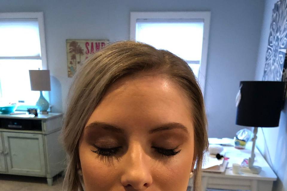 Bridal Makeup trial...