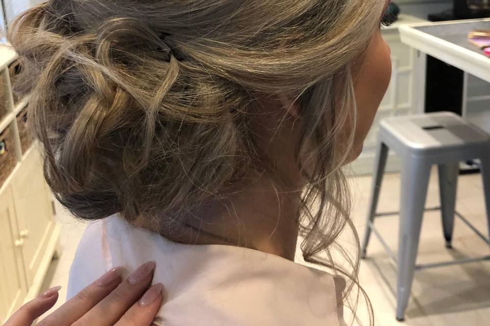 Bridal Hair trial...