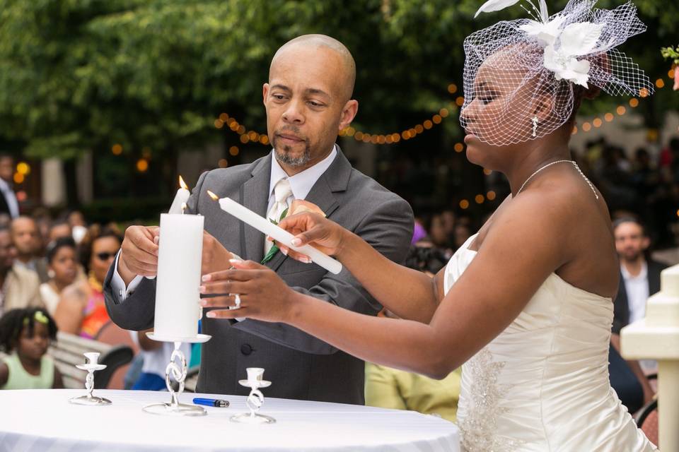Lighting of the candles