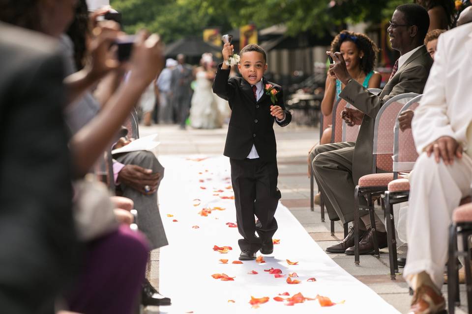 The ring bearer