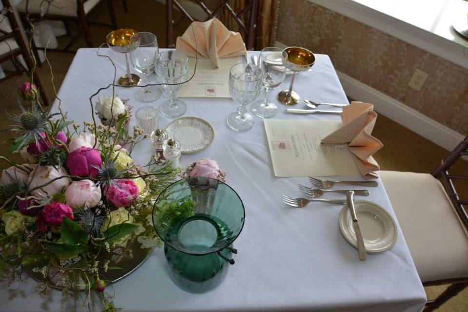 Sweetheart table