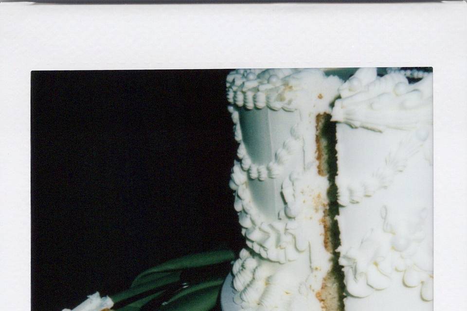 The cake detail