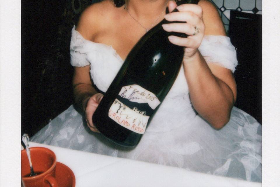 Bride at Reception