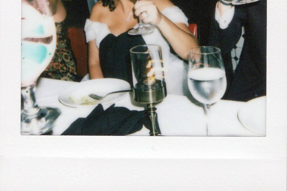 Couple cheers