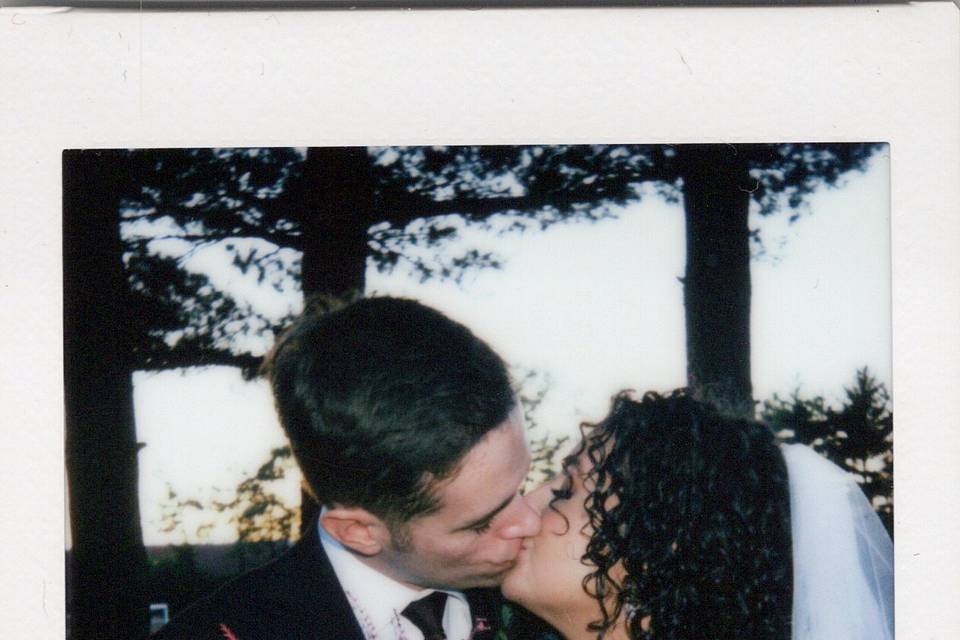 Couple kissing
