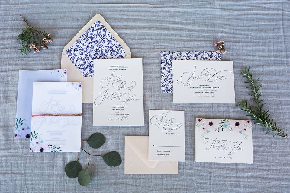 Wedding invitations