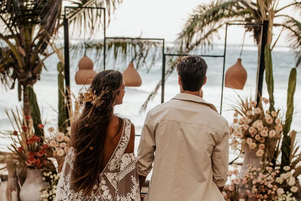 Boho Wedding in Riviera Maya