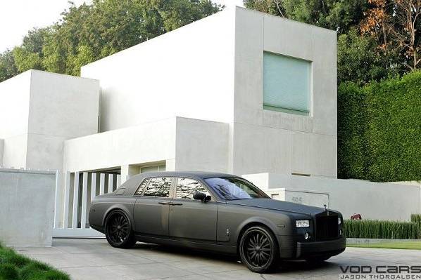 THE ORIGINAL MATTE BLACK PHANTOM DONE BY SPECIALTY CAR CRAFT, LOS ANGELES CALIFORNIA