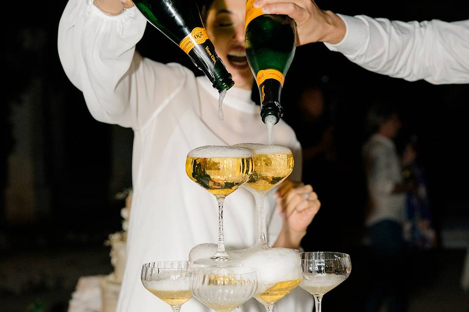 Champagne Tower