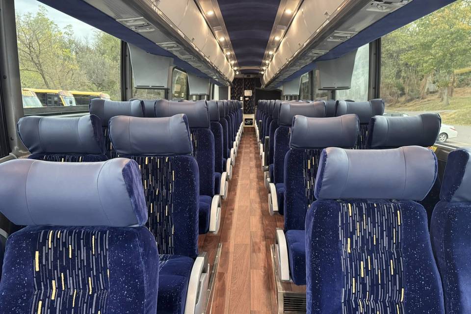 56 Passenger Interior