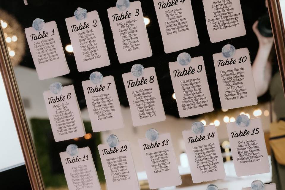 Seating Chart
