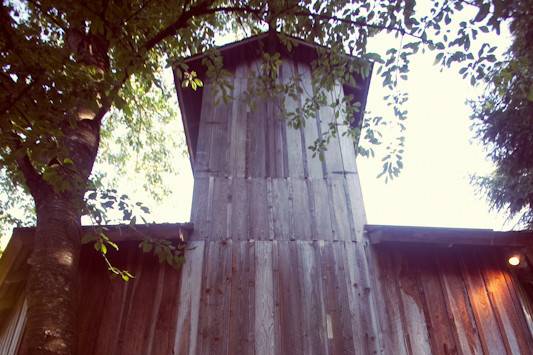 Exterior of the Octagonal Barn