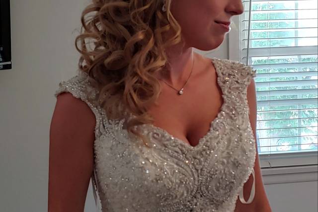 Bridal hair