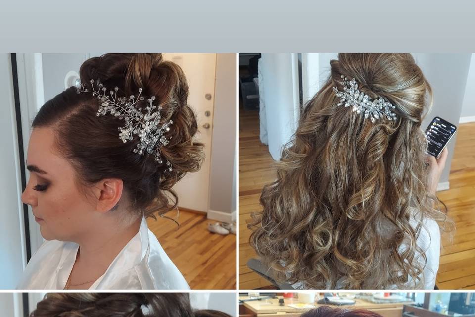 Bridal hair