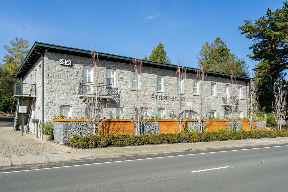 Exterior Front of Building