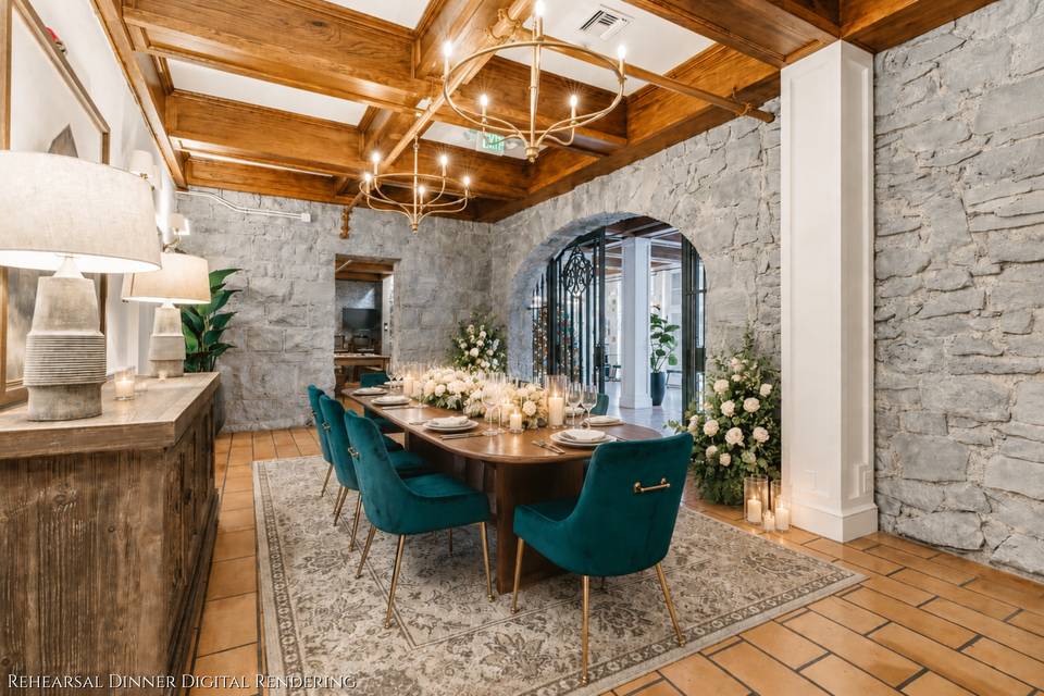 Rehearsal Dinner Rendering