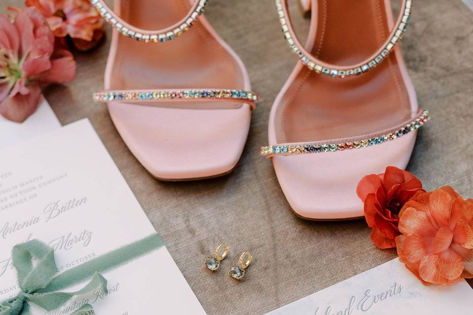 Park City wedding invitation