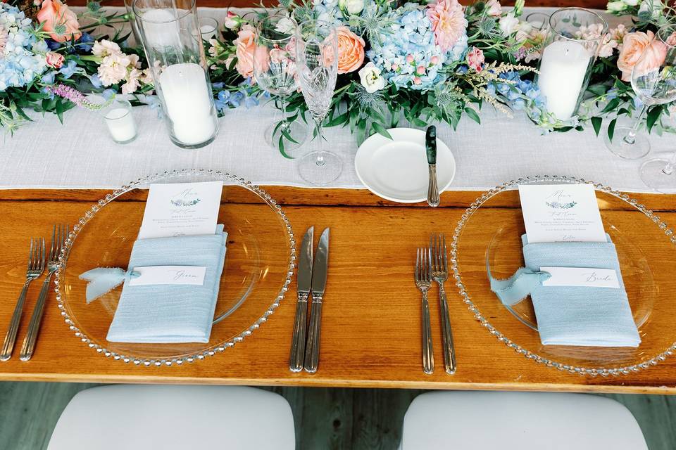 Wedding Menu