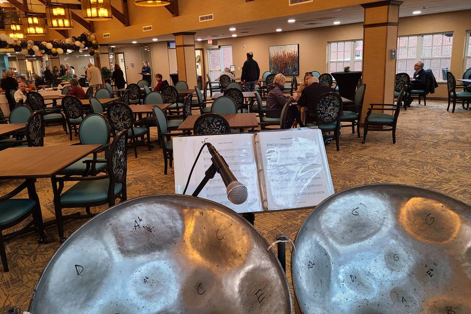 Retirement home celebration