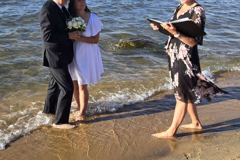 Penny and Jeff's elopement