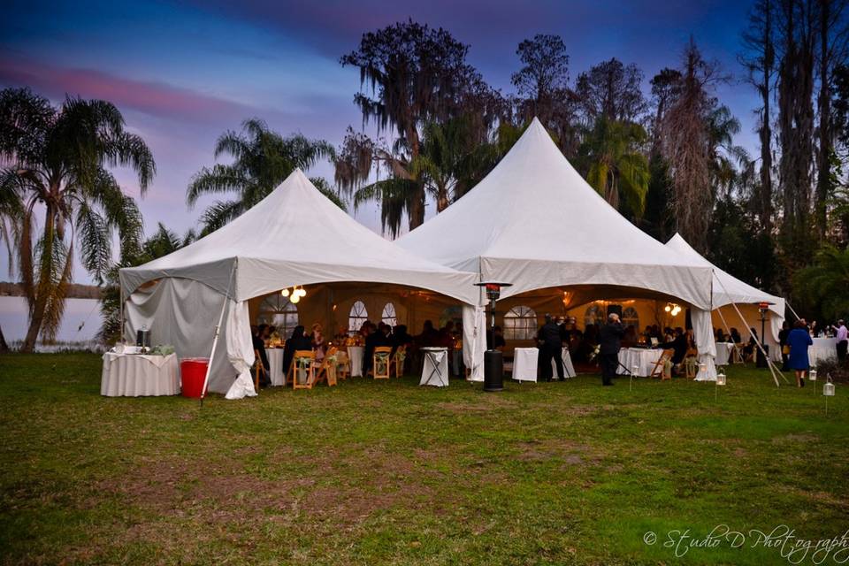 Tent reception