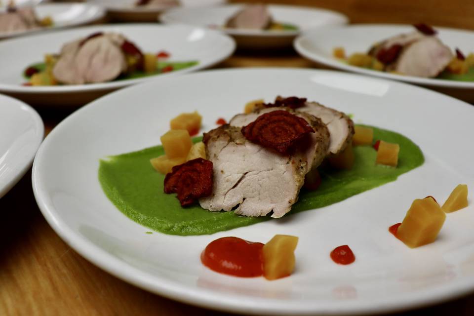 Plated Main Course