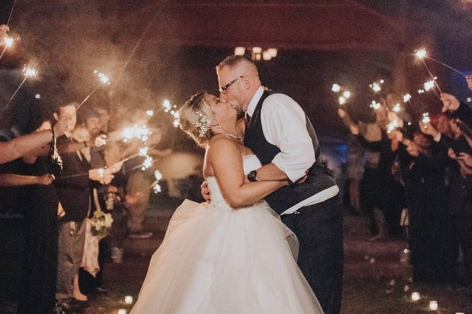 Sparkler Send Off