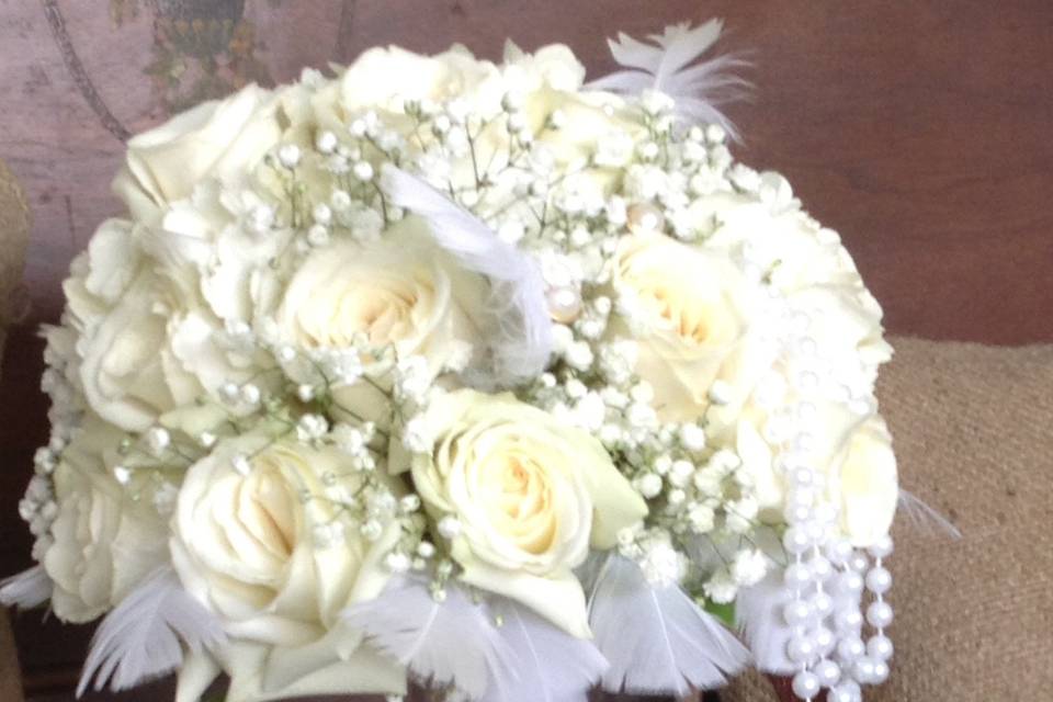 White bouquet