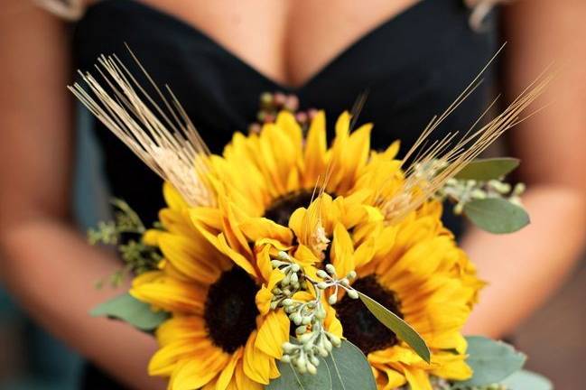 Sun flower bouquet