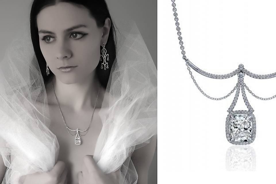 The necklace Marisa Perry wore at her wedding!