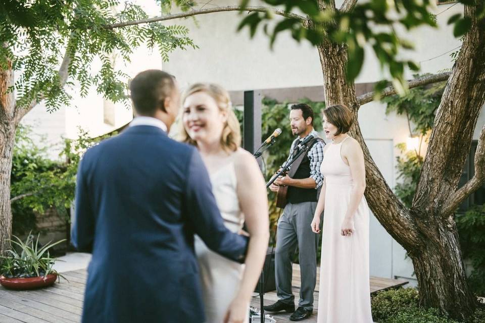 Couple dancing