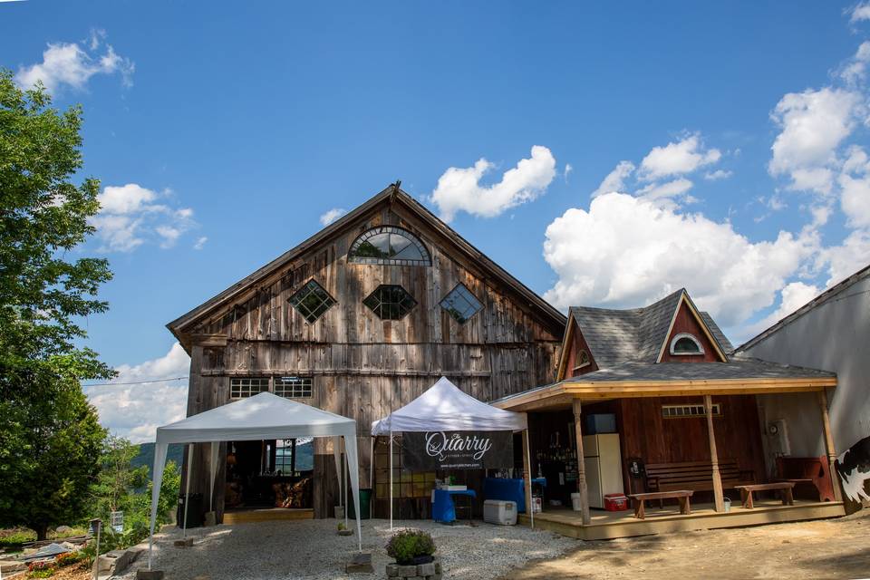 The Celebration Barn Exterior