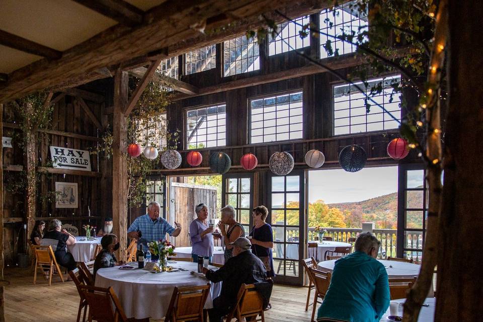 The Celebration Barn Interior