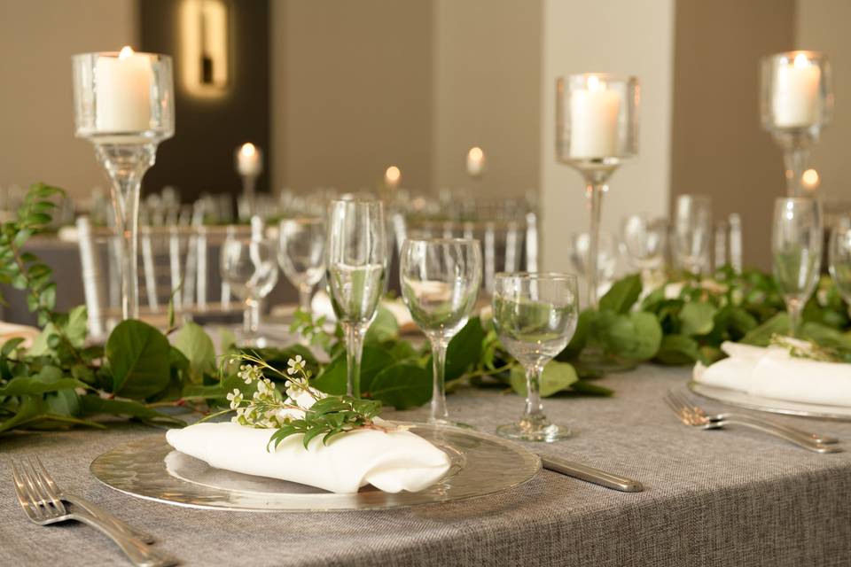 A table setting