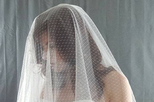 Organza Veil Close-up