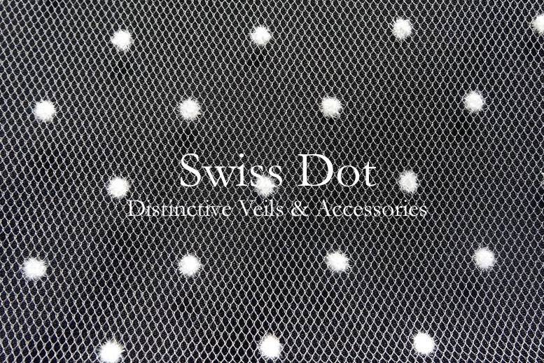 Swiss Dot Veiling Close-Up