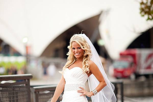 Stylish bride