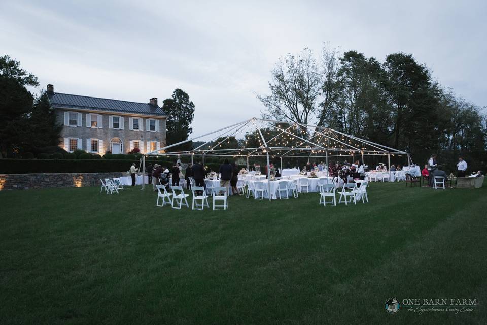 A ceremony in the walnut grove