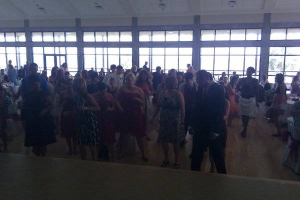 Wedding dance floor