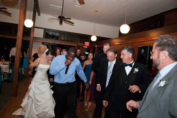 Wedding dance floor