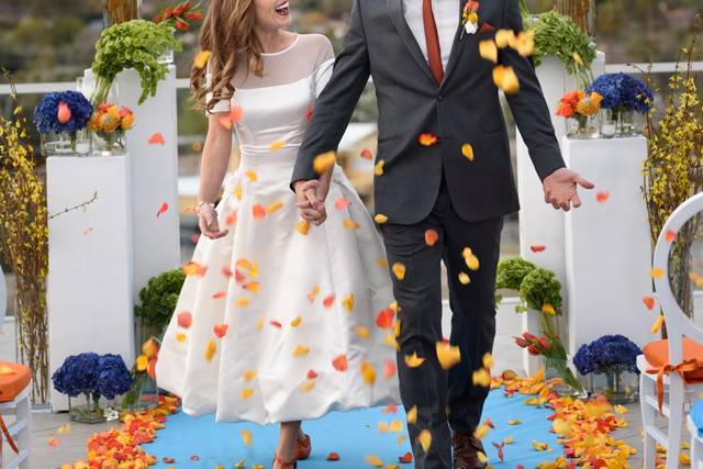 Rooftop ceremony