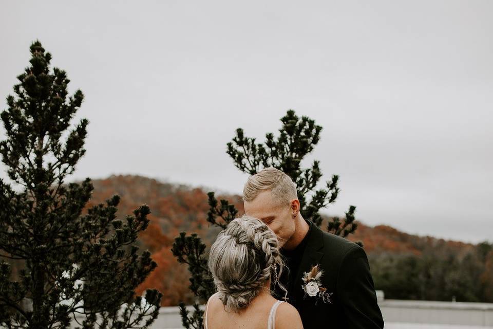 Rooftop Kiss