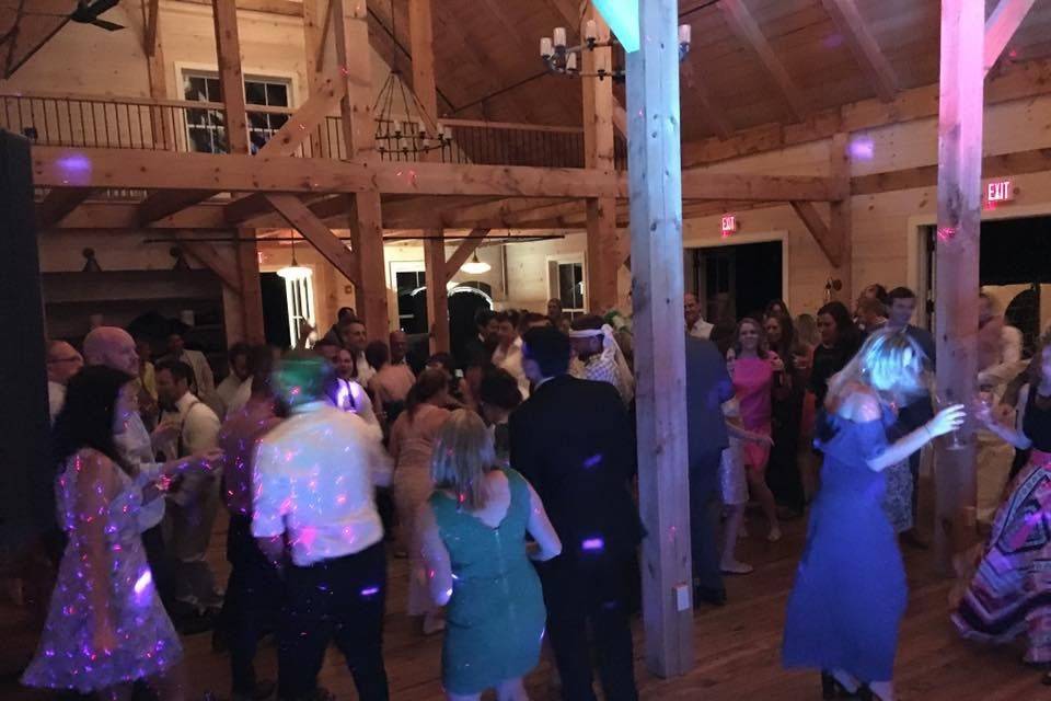 Reception dancefloor