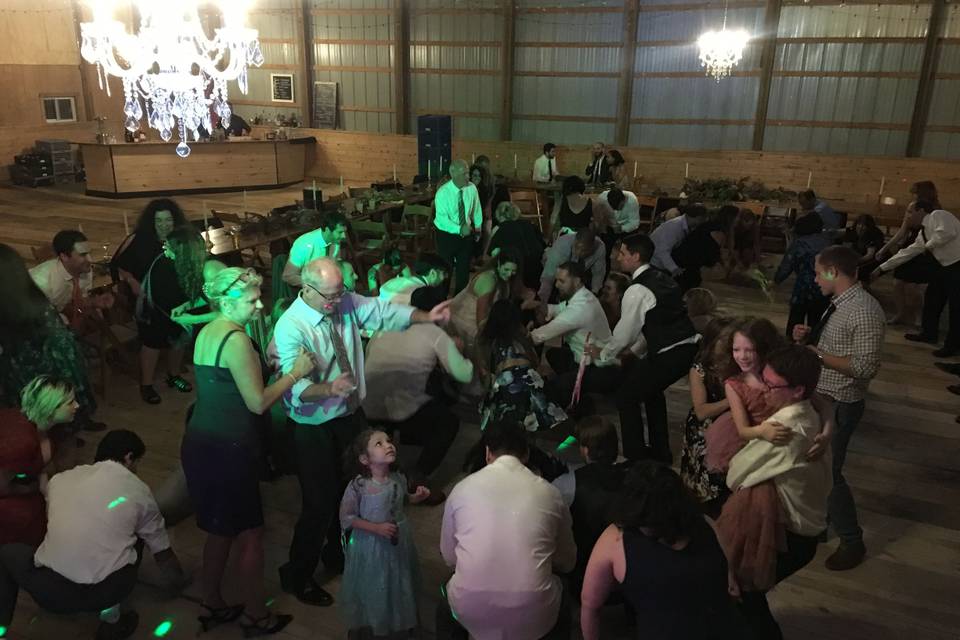 Reception dancefloor