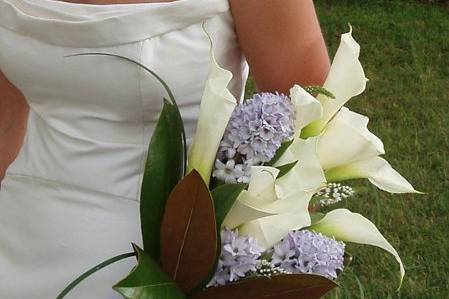 The elegance of an arm bouquet