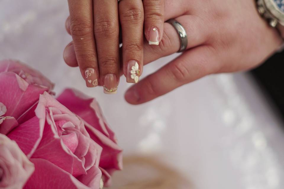 Intimate and romantic wedding